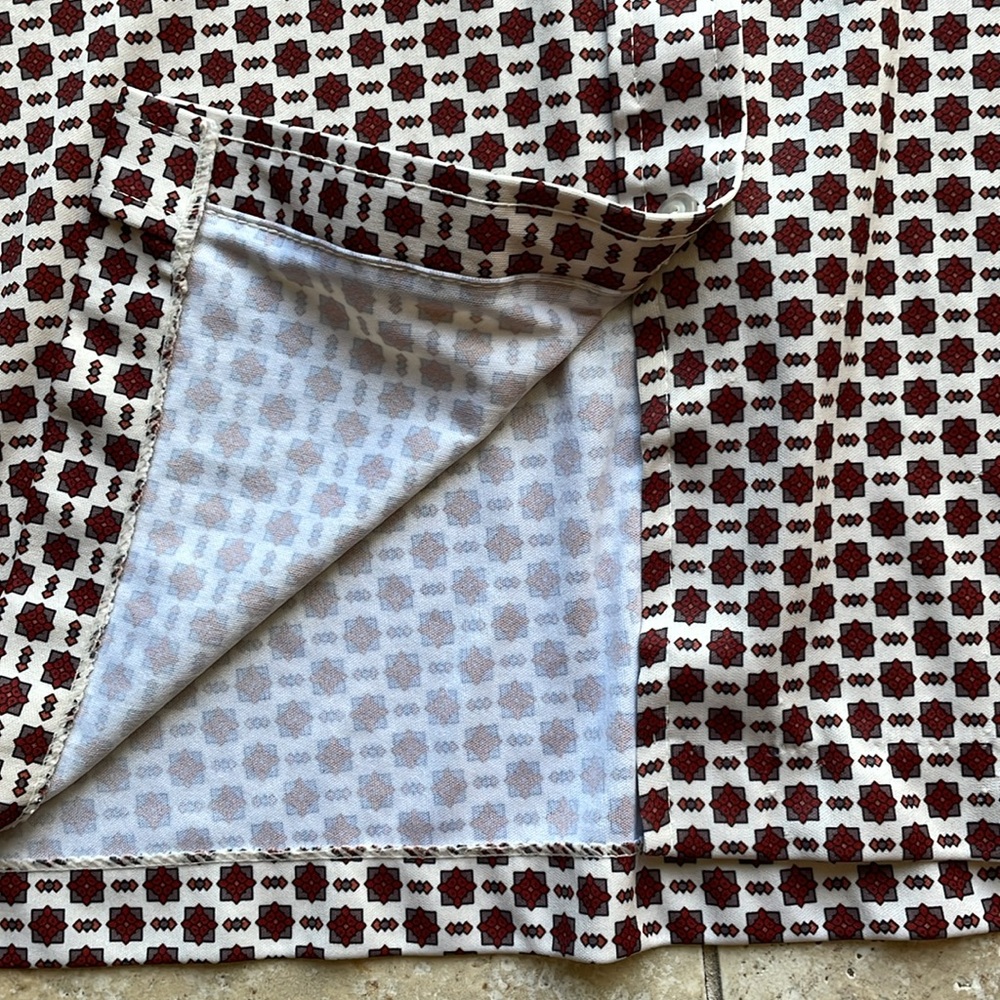 Sears “The Shirt” Retro Polyester Perma-Prest Shirt XS - Picture 5 of 7